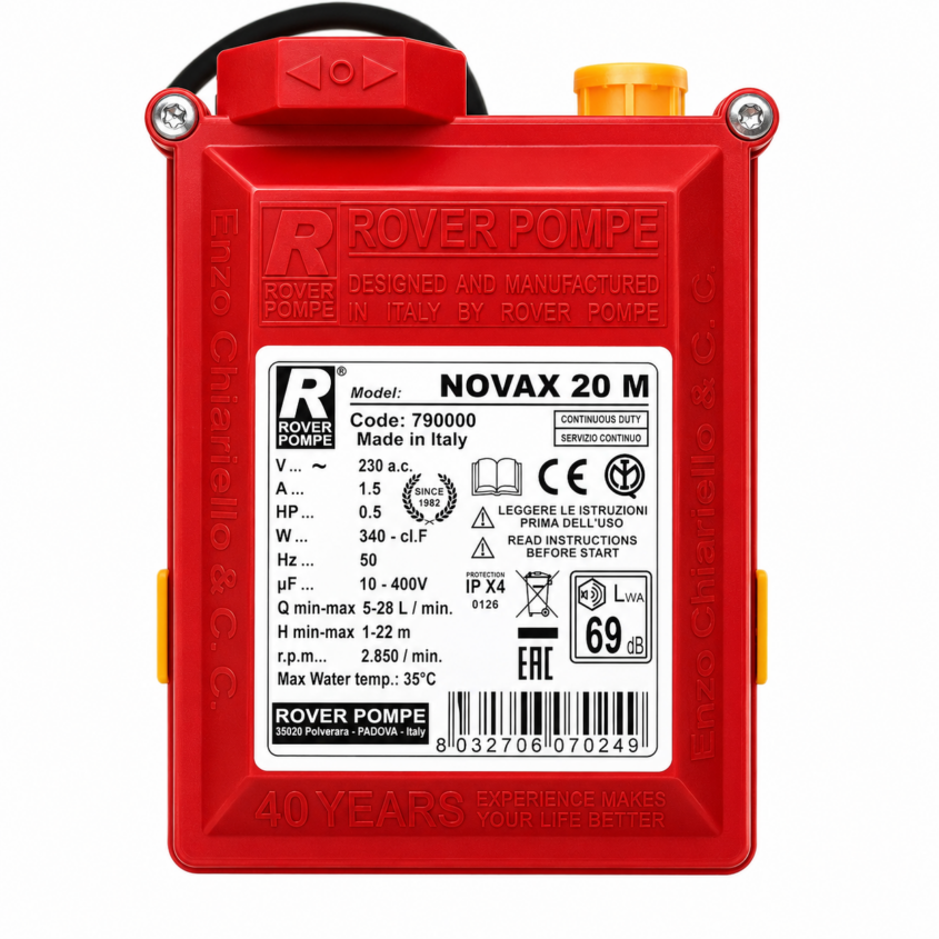 Bomba Rover Pompe NOVAX 20 M