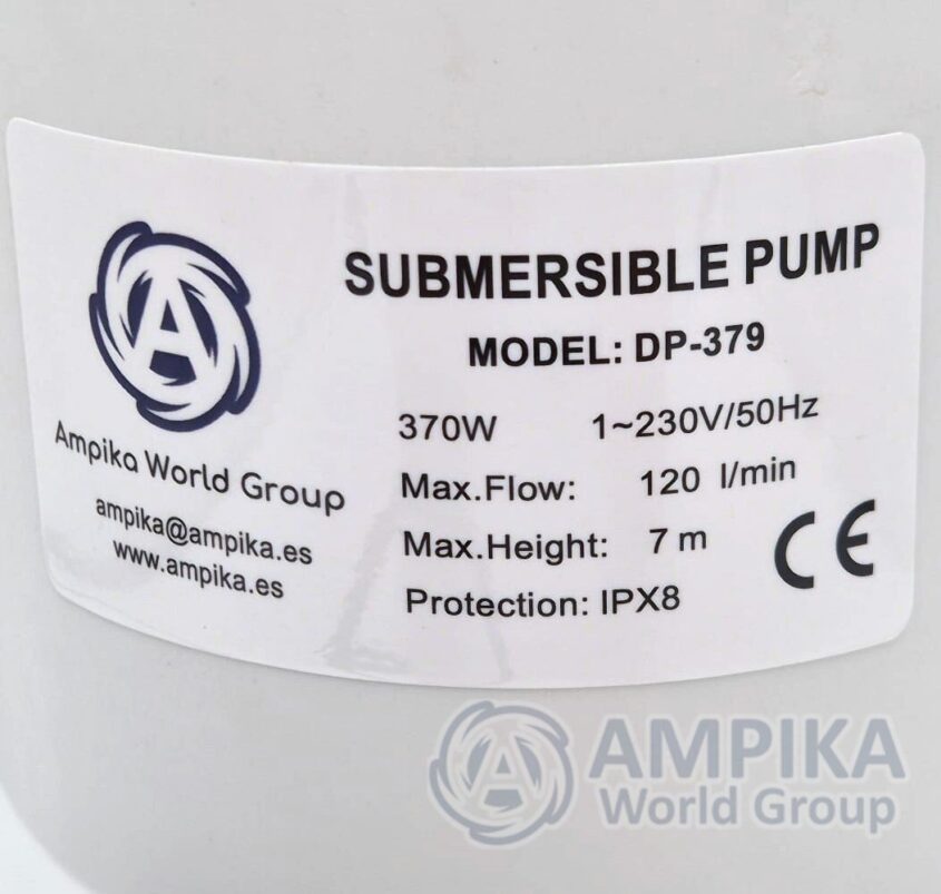 Bomba fecal Ampika DP-379