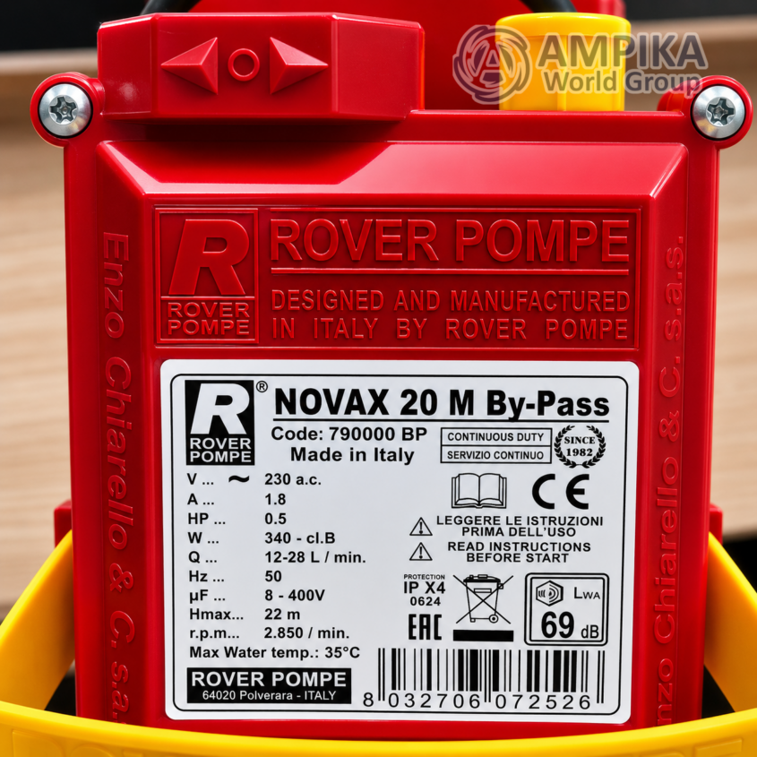 Bomba Rover Pompe NOVAX 20-M By-Pass