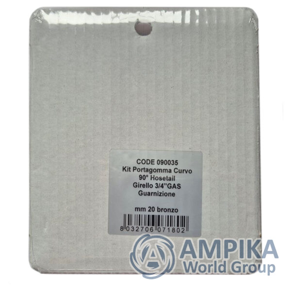 Kit De Soporte De Manguera Curva Rover Pompe - 90° Cola de manguera mm. 20