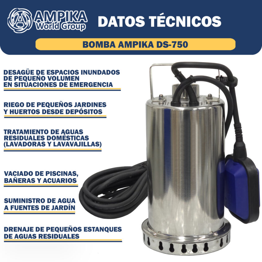 215 - Ampika Bombas DP-750
