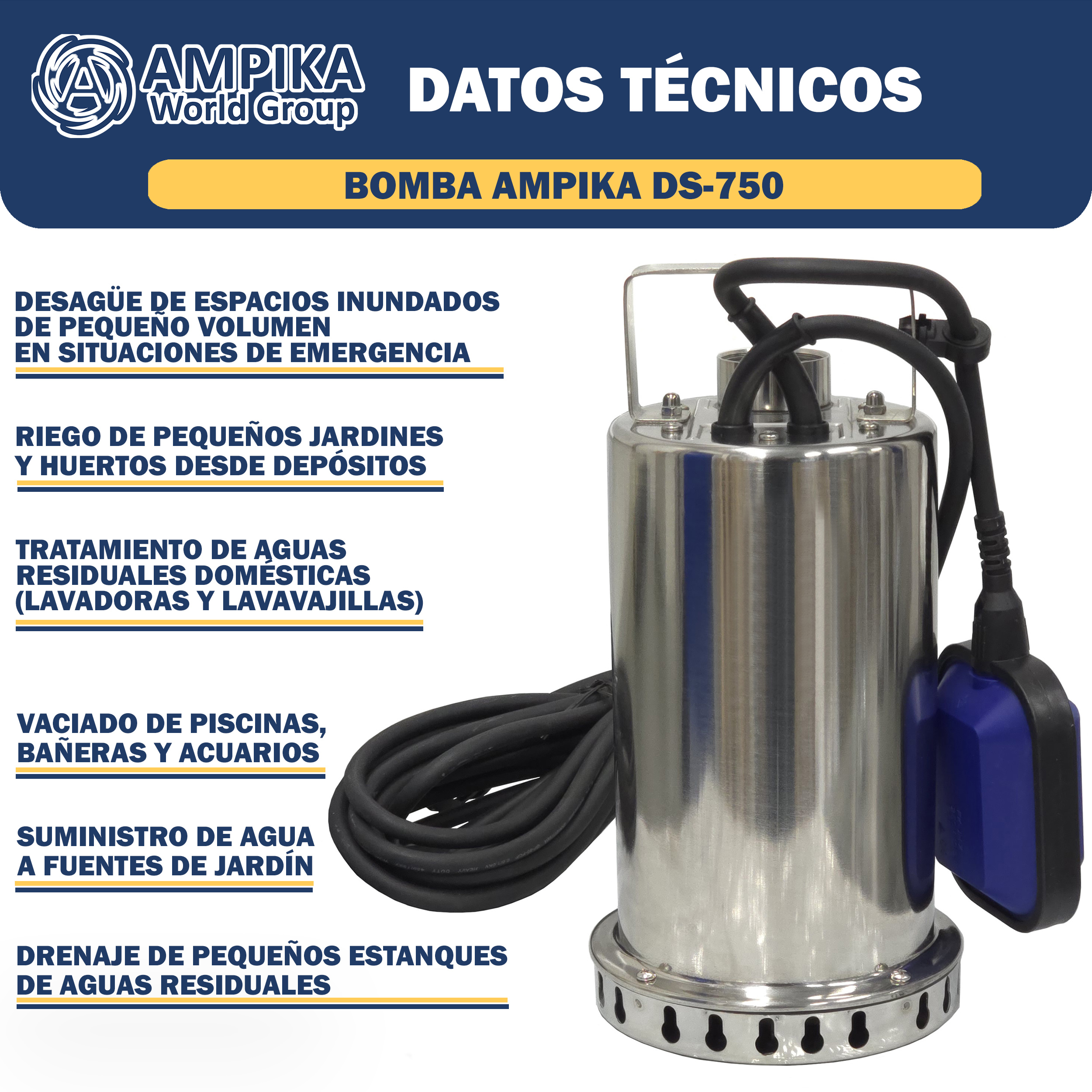 Ampika Bomba DP-750