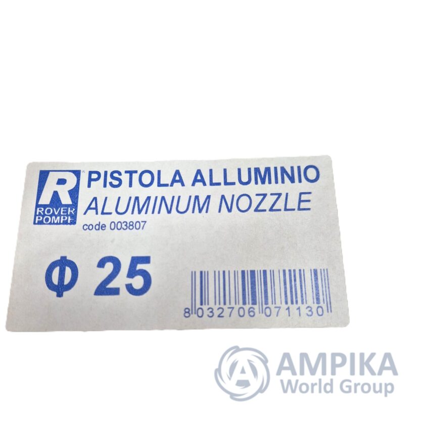 Pistola de aluminio Rover Pompe 25 mm (003807)