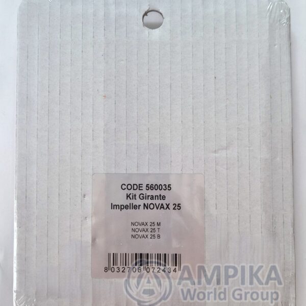 Kit de impulsor mecanizado NOVAX 25 - NOVAX 25 B (560035)