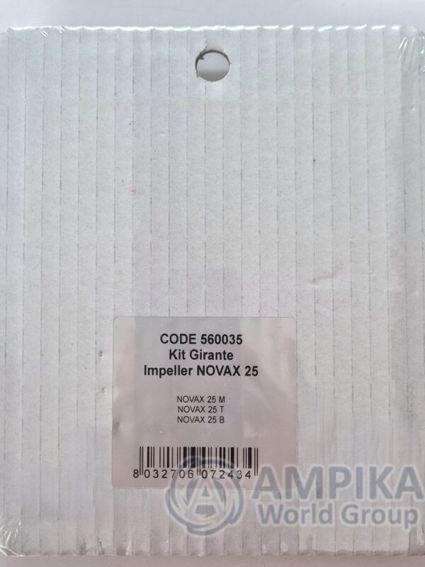 Kit de impulsor mecanizado NOVAX 25 - NOVAX 25 B (560035)