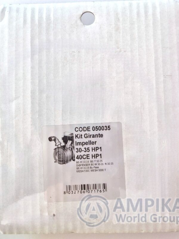 Kit de impulsor mecanizado BE-30/35 IMQ - 40 CE - 2005 (050035)