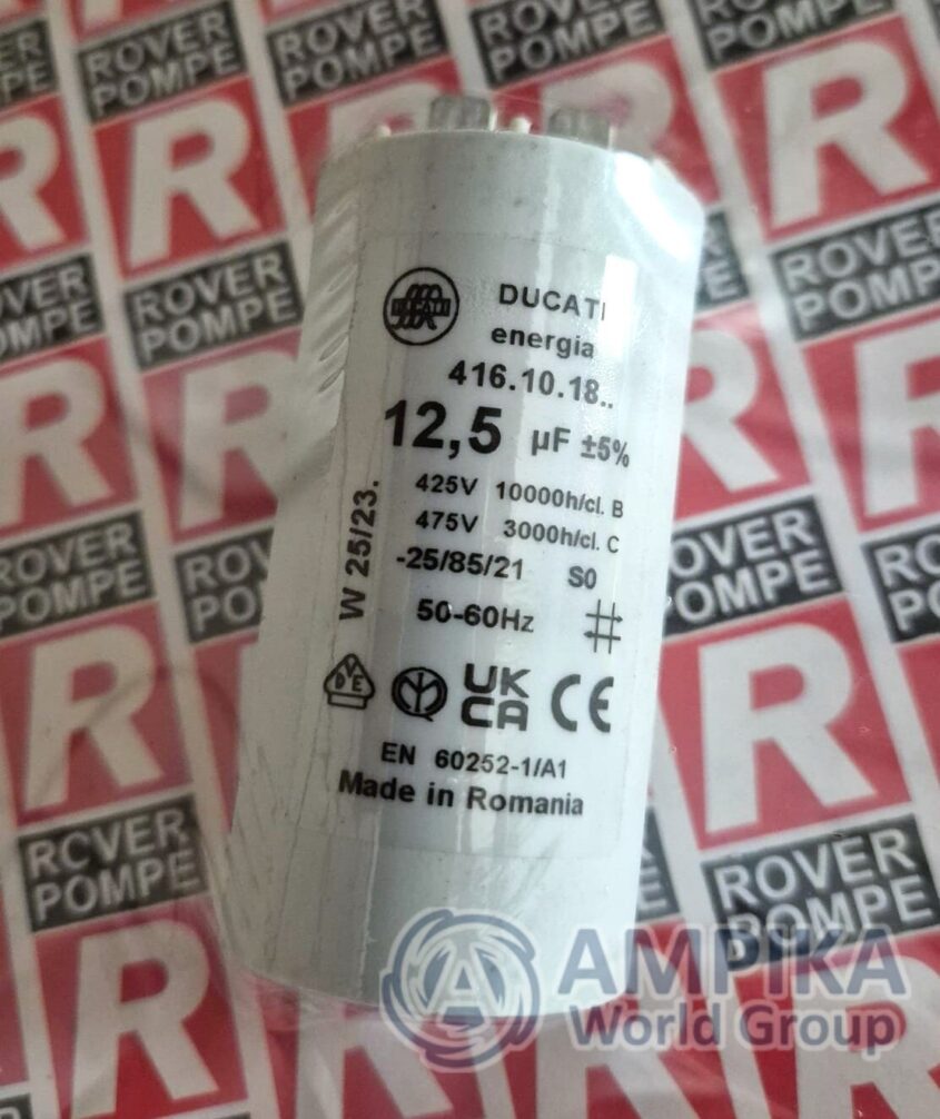 Kit de condensadores µF 12,5 - 50/60 Hz (670035)
