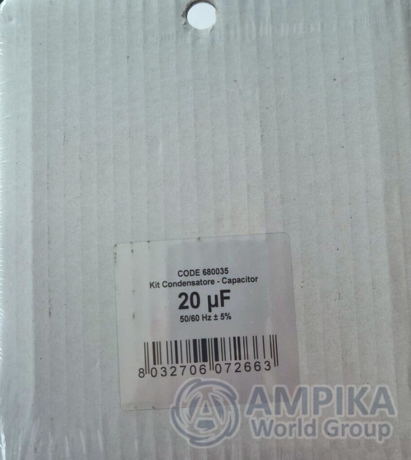 Kit de condensadores µF 20 - 50/60 Hz (680035)