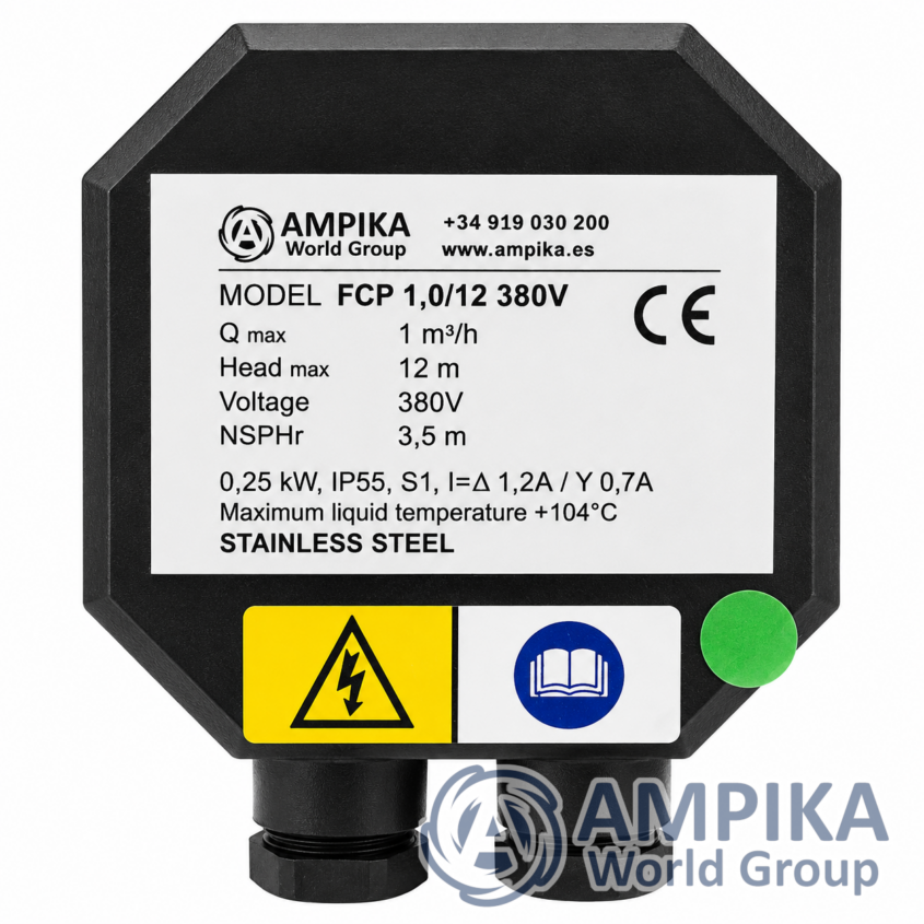 Bomba Ampika FCP 1,0/12 380V