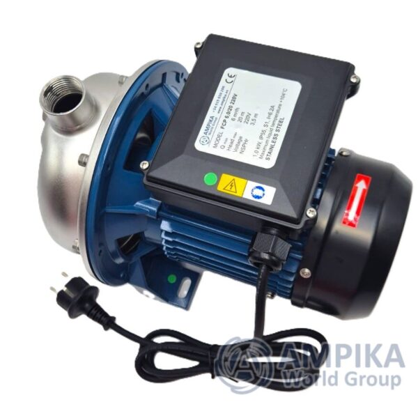 Bomba alimentaria de acero inoxidable Ampika FCP 6,0/20 220V
