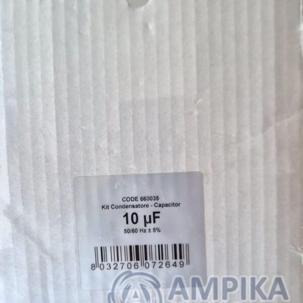 Kit de condensadores µF 10 - 50/60 Hz (660035)