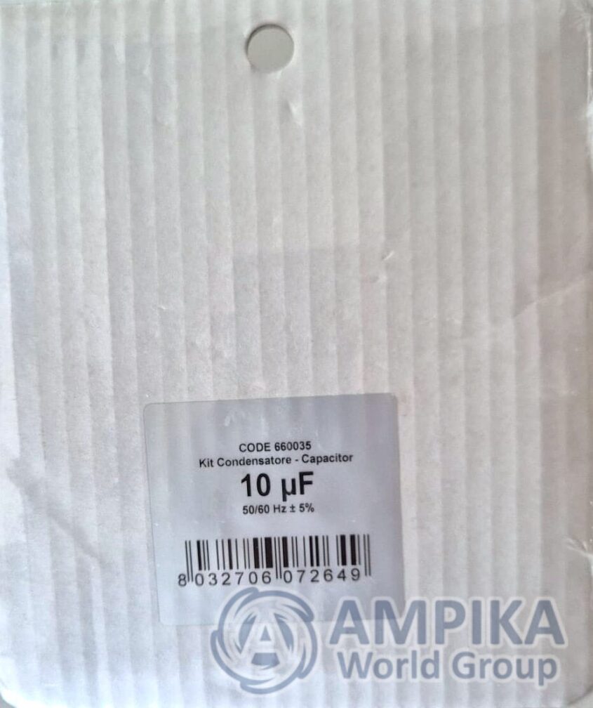 Kit de condensadores µF 10 - 50/60 Hz (660035)