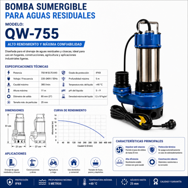 Bomba Ampika QW-755