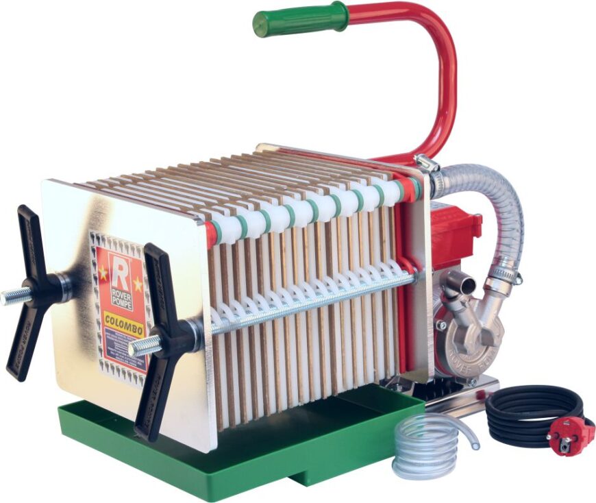 Filtro Pressa-Press Filter COLOMBO 18 INOX - 20x20