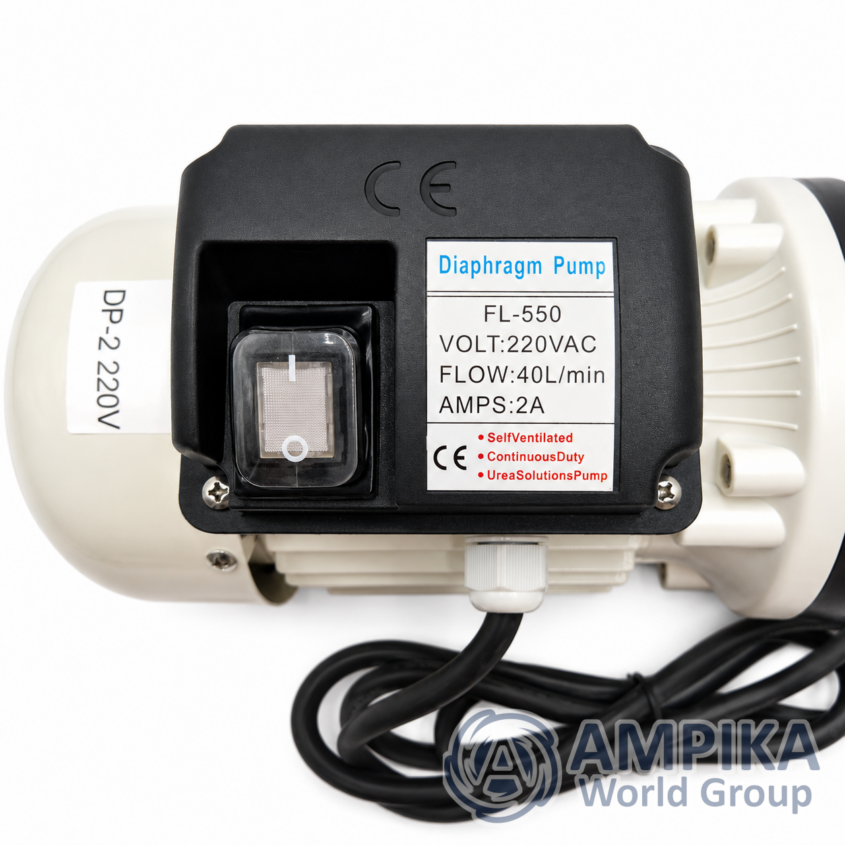 Bomba de diafragma Ampika para bombeo de Adblue DP-2 220 V