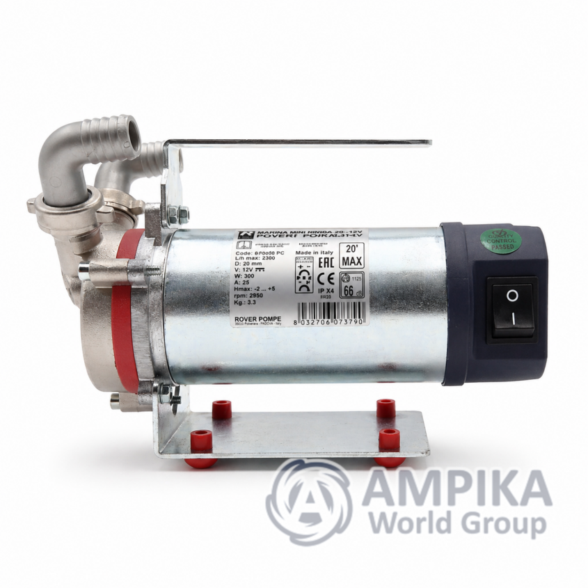 Bomba Rover Pompe MARINA MINI Novax 20 - 12V - Power Command