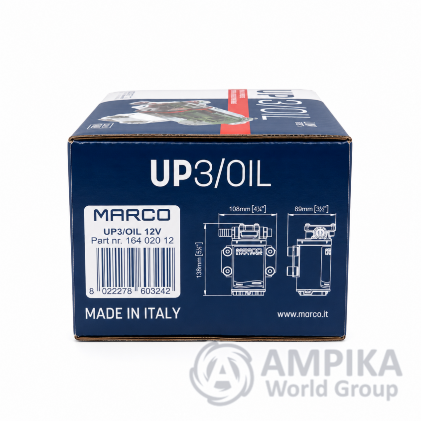 Bomba Marco UP3/OIL 12V