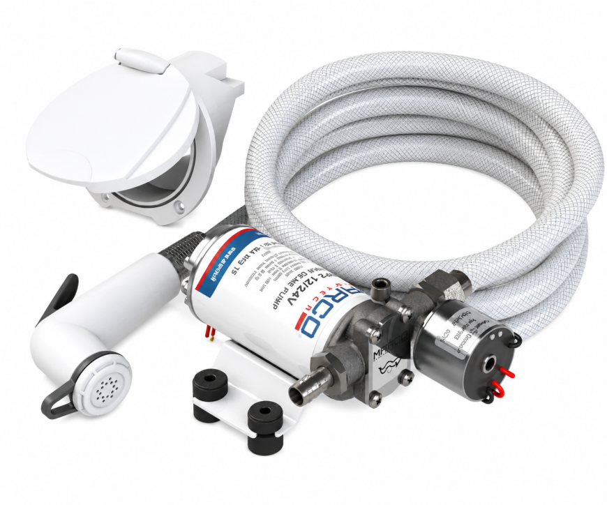 Kit de bomba de ducha Marco SP2 12/24V