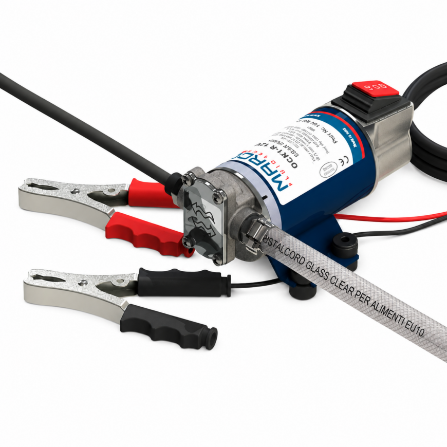 Kit de cambio de aceite con interruptor integrado (encendido/apagado) Marco OCK1-R 24V