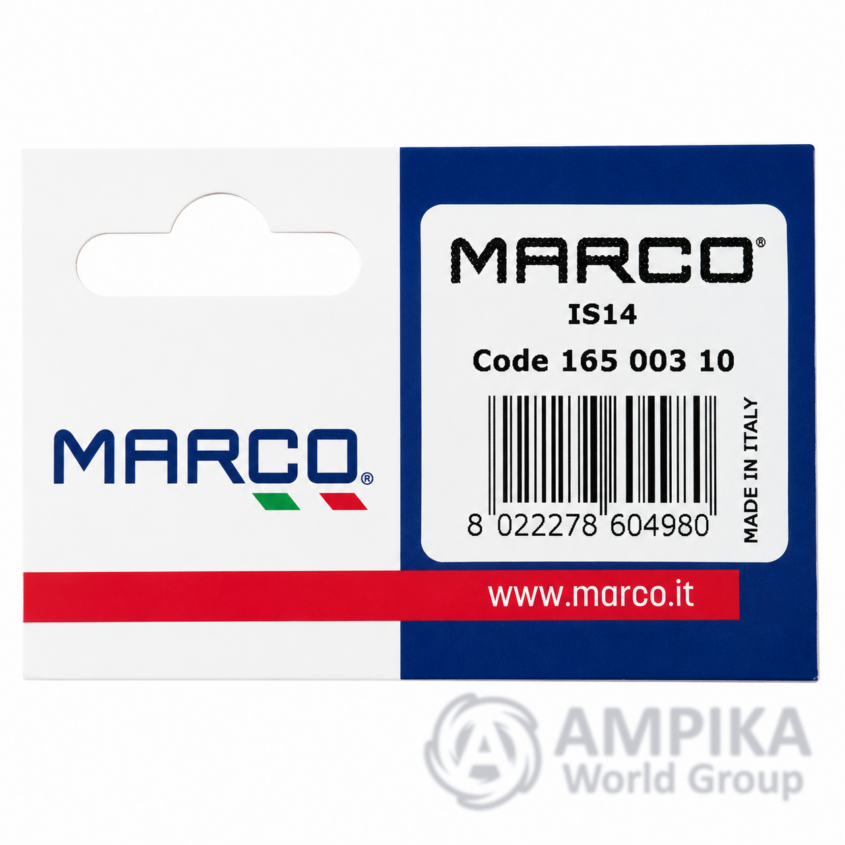 Filtro en línea para Marco IS14 tubo Ø14 mm, junta de silicona, conexiones de acero inoxidable